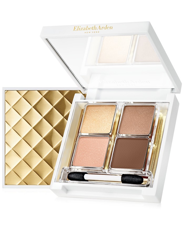 Elizabeth Arden Eye Shadow Quad Neutral Palette Chic Browns Makeup